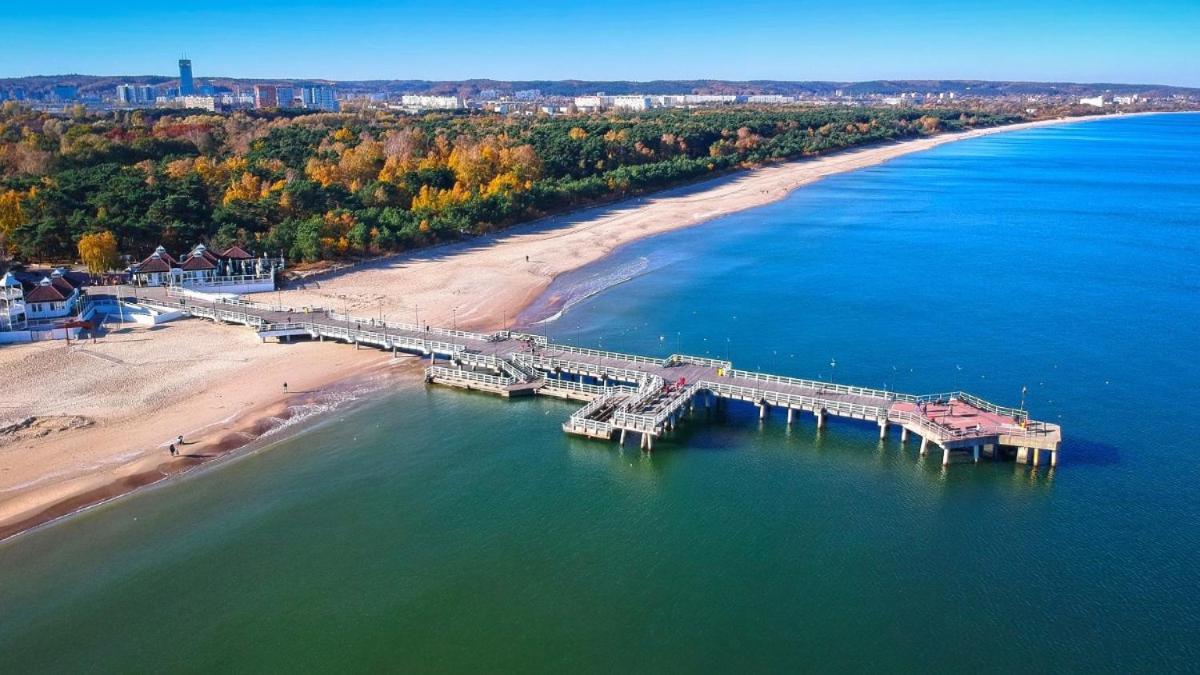Klimatyczny Apartament 300M Od Plaży Gdańsk Zewnętrze zdjęcie